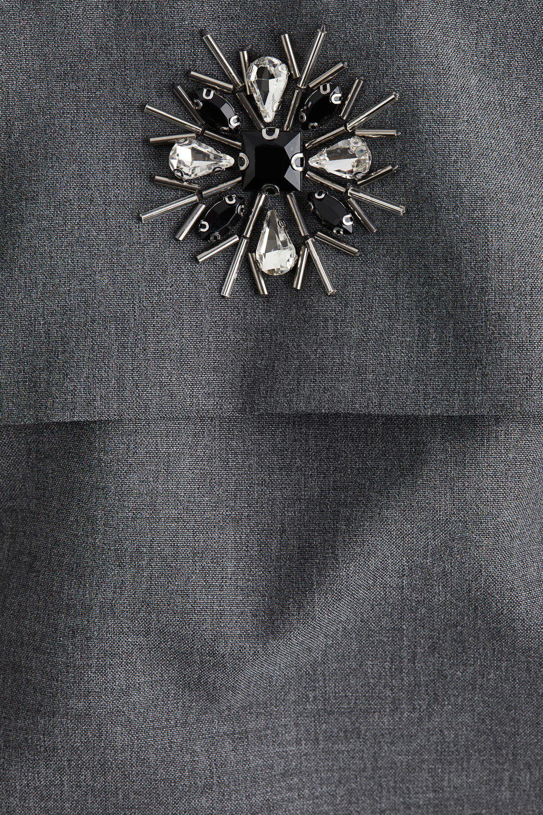 The Ivory Solstice Pleated Gown