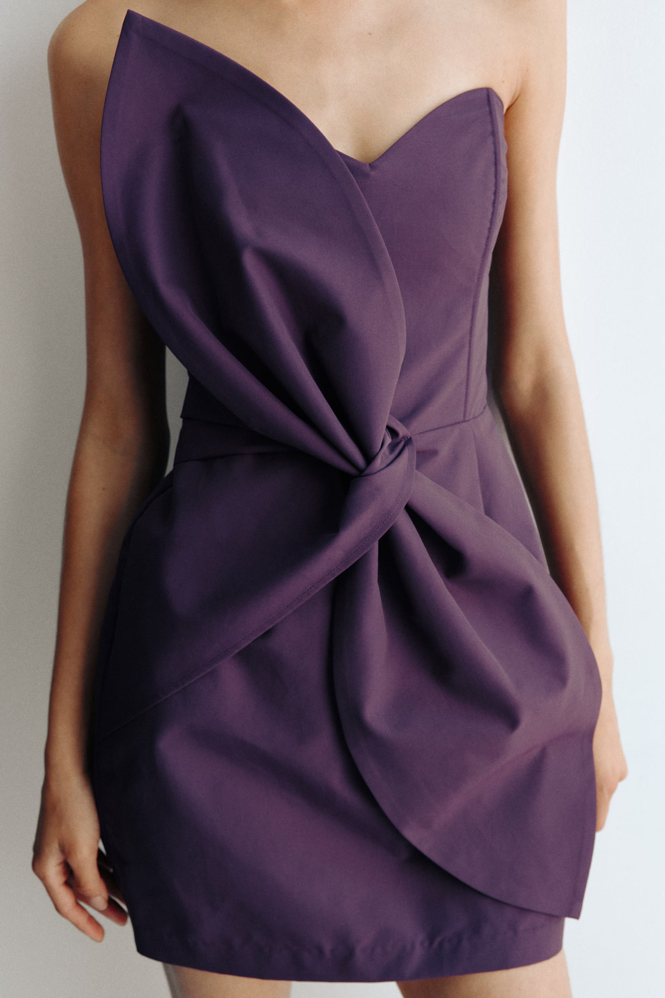 The Midnight Whisper Satin Gown