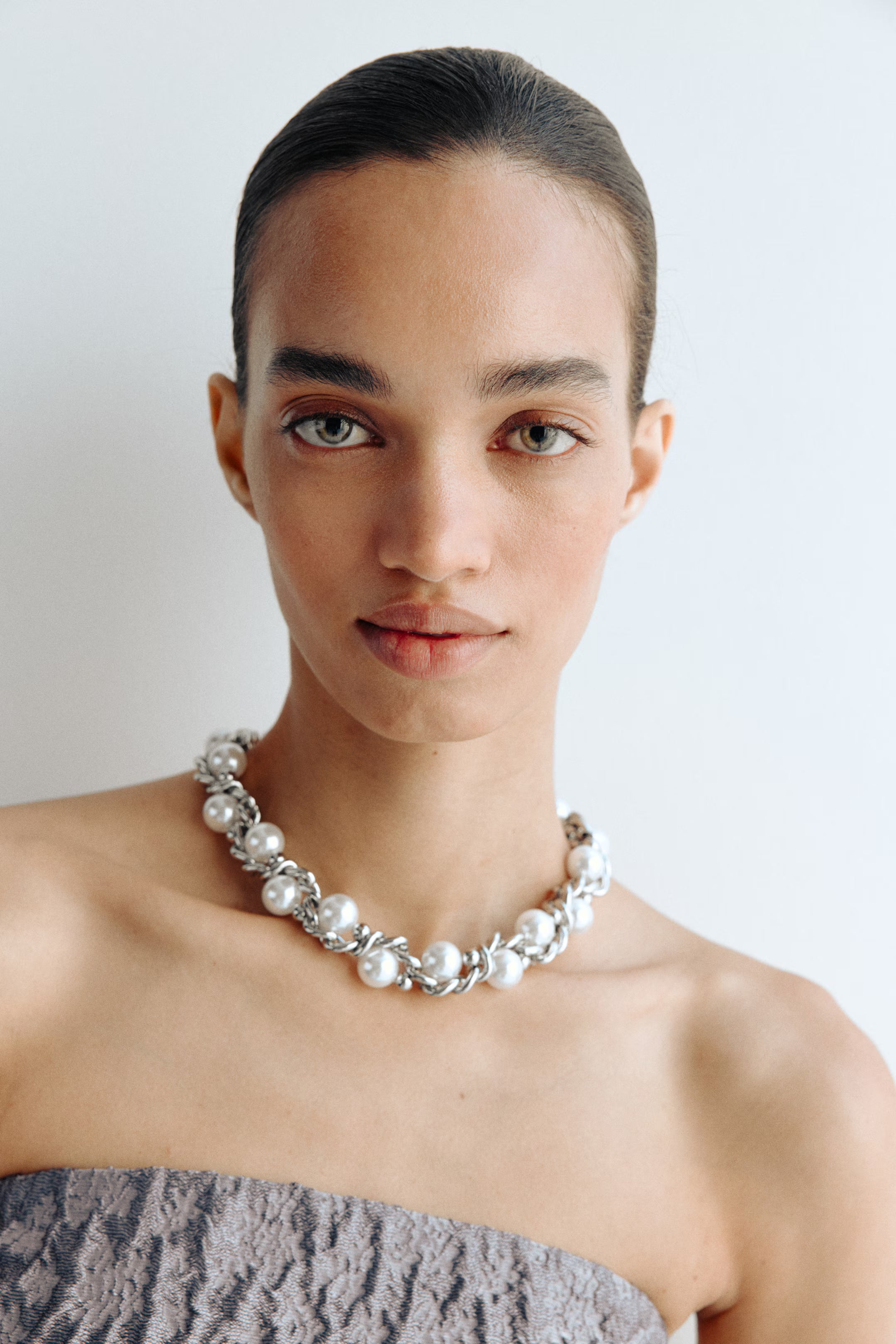 The Opal Serenity Pearl Gown