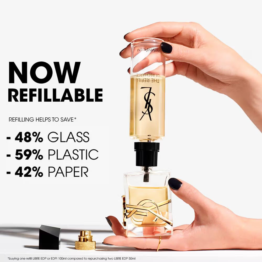 Yves Saint Laurent Libre Eau De Parfum With Lavender Essence, Orange Blossom, Musk & Warm Vanilla