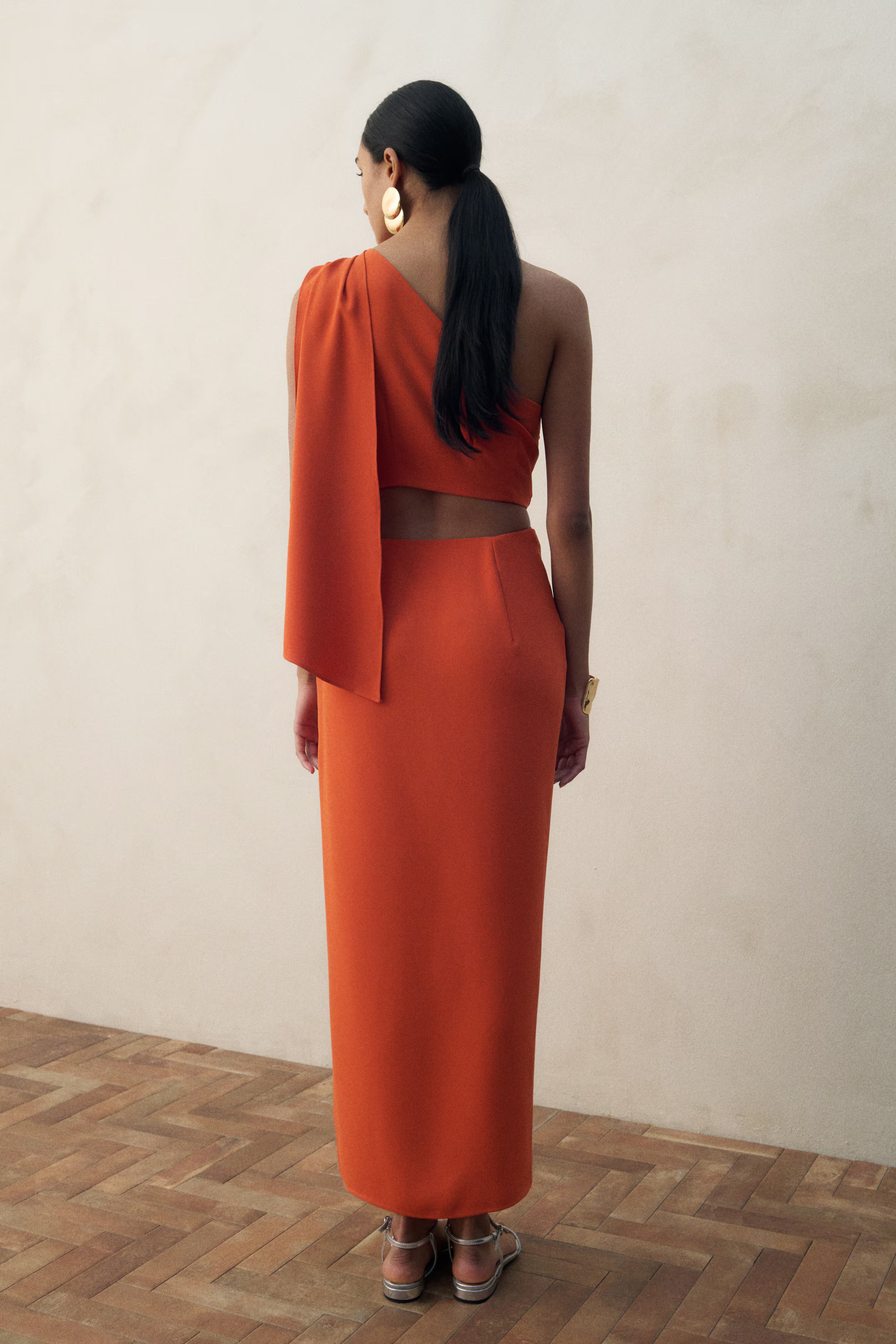 The Ember Halo Cutout Dress