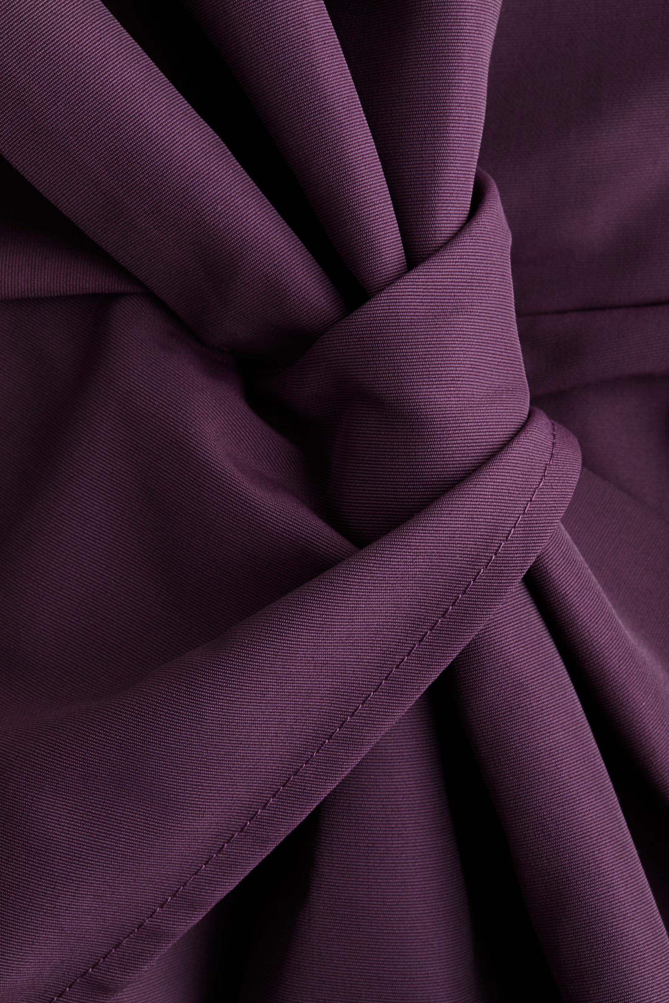 The Midnight Whisper Satin Gown