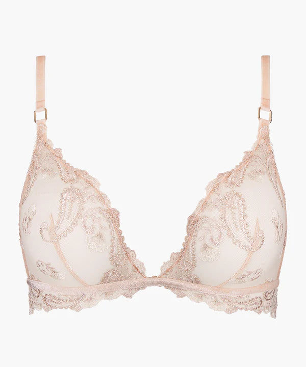 The Dawn Petal Embroidered Bralette