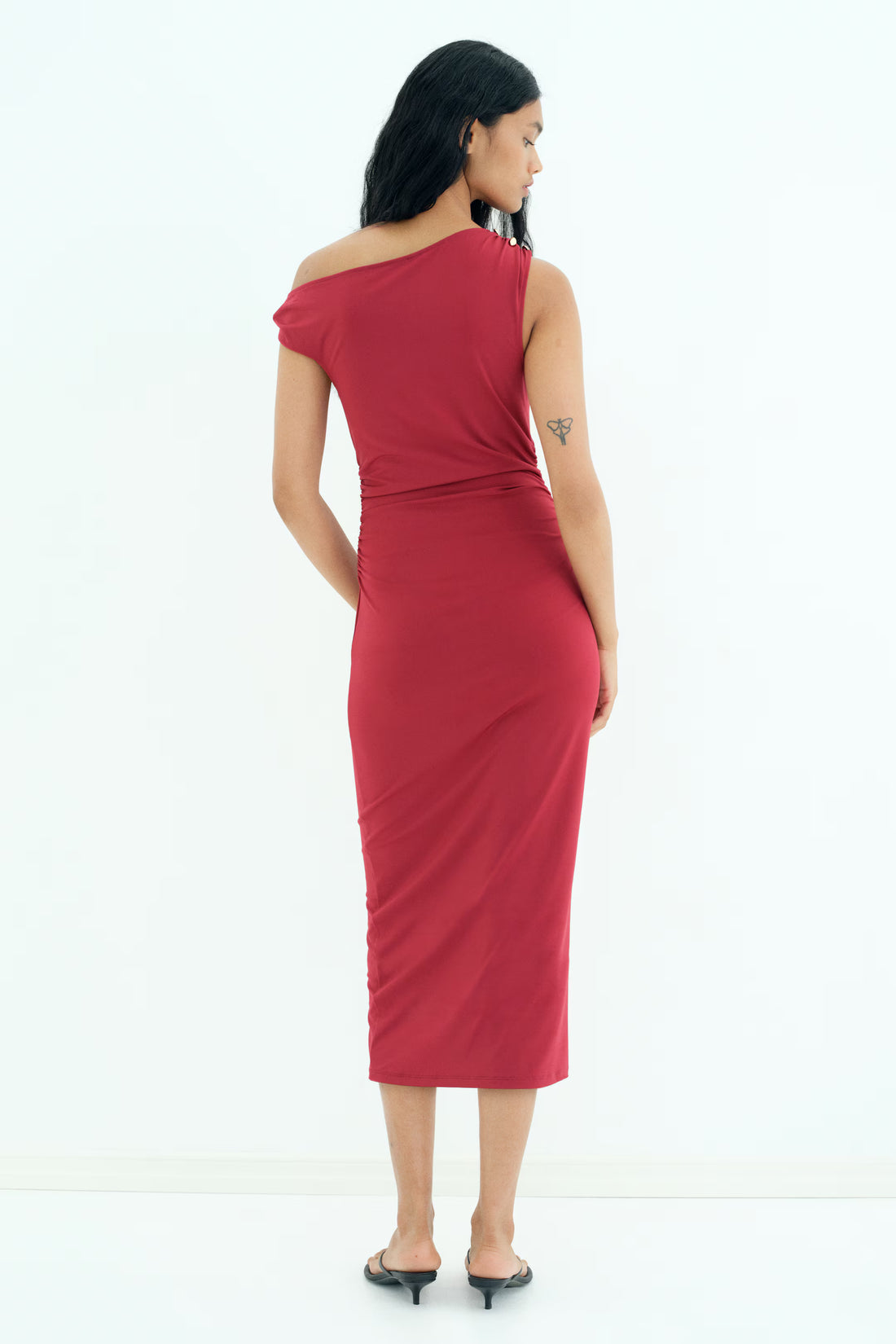 The Scarlet Ember Hourglass Dress
