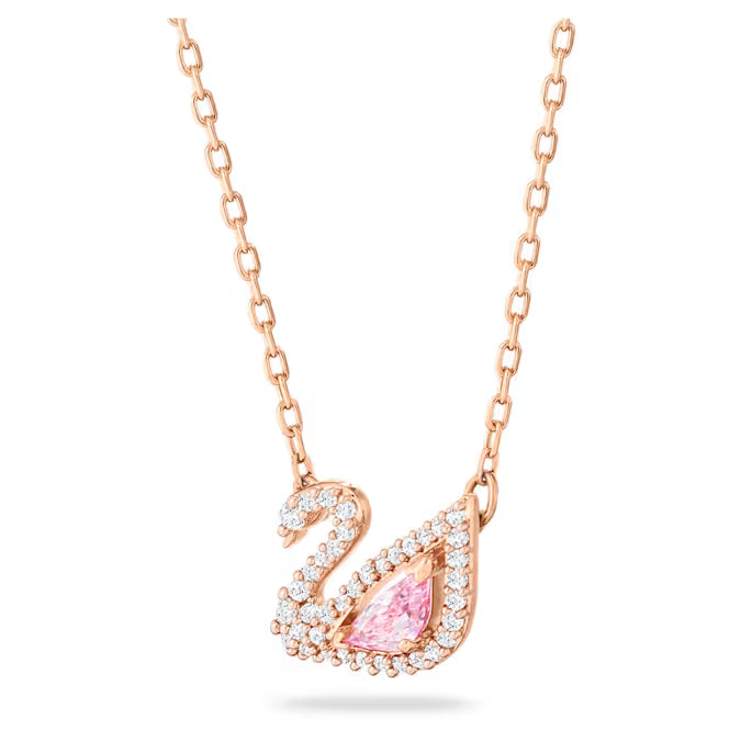 The Rosé Swan Lumière Necklace